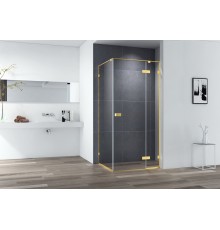 Душевой уголок Cezares Bellagio 100x100 Золото