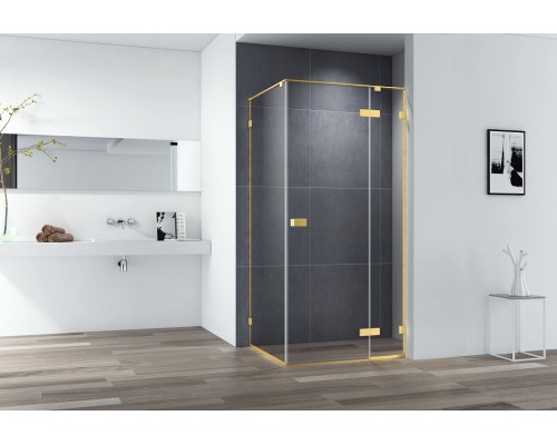 Душевой уголок Cezares Bellagio 100x100 BELLAGIO-A-1-100-C-BORO Золото