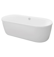 Акриловая ванна Cezares Metauro 180x80 METAURO-Central-180-80-40-W-MATT Белая матовая без гидромассажа