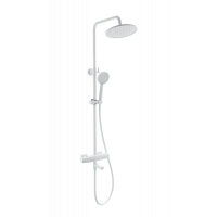 Душевая система с термостатом Wonzon&Woghand, Белый матовый