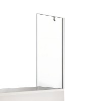 Шторка для ванны NEW TRENDY NEW SOLEO 60x140 хром