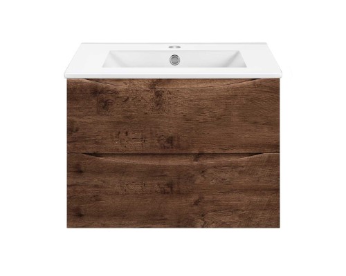 База под керамическую раковину Vincea Mia Slim 700 подвесная 2 ящика Soft close R.Wood