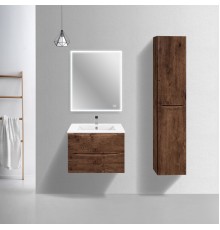 База под керамическую раковину Vincea Mia Slim 700 подвесная 2 ящика Soft close R.Wood