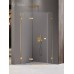 Душевое ограждение NEW TRENDY AVEXA GOLD SHINE L 100x80x200 золото