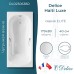 Ванна чугунная Delice Haiti Luxe 170х80 с отверстиями под ручки
