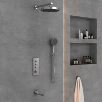 Душевой комплект Vincea Inspire VSFW-433TI2CH встраиваемый хром