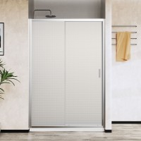 Душевая дверь Vincea City VDS-5CT110MT 1100 хром стекло текстурное