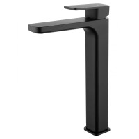 Смеситель для раковины высокий Wonzon&Woghand ARNIE, Черный матовый WW-691104-MB