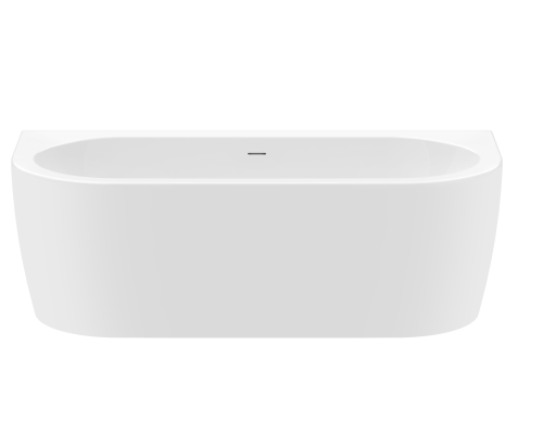 Акриловая ванна Cezares Slim 180x79 SLIM WALL-180-80-60-W37-SET без гидромассажа