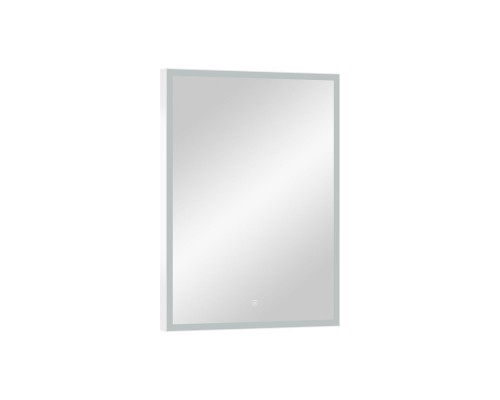 Зеркало Континент Frame White 600x800 с подсветкой с сенсорным выключателем