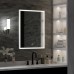Зеркало Континент Frame White 600x800 с подсветкой с сенсорным выключателем