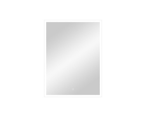 Зеркало Континент Frame White 600x800 с подсветкой с сенсорным выключателем