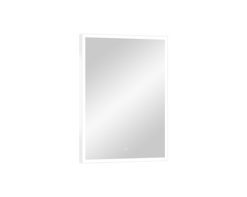Зеркало Континент Frame White 600x800 с подсветкой с сенсорным выключателем