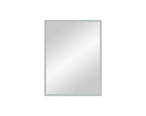 Зеркало Континент Frame White 600x800 с подсветкой с сенсорным выключателем