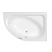 Ванна WHITECROSS Aquarella 170x110 (правая) "SMART" (хром)