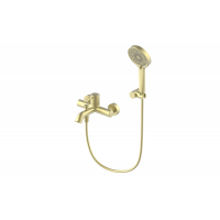 Смеситель для ванны с душем Wonzon&Woghand, Брашированное золото