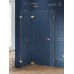 Душевое ограждение NEW TRENDY AVEXA GOLD BRUSHED L 100x80x200 золото