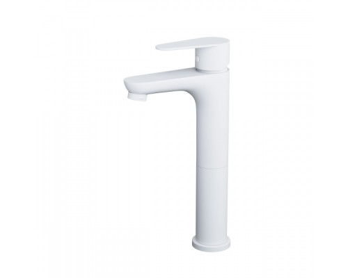 Смеситель для раковины высокий Wonzon&Woghand, Белый матовый