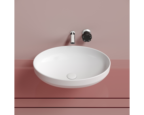 Чаша накладная овальная Ceramica Nova Element 50x36 Белый Матовый