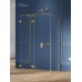 Душевое ограждение NEW TRENDY AVEXA GOLD BRUSHED L 110x120x200 золото