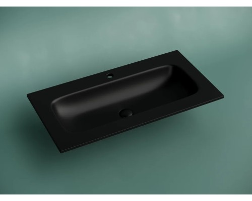 Раковина-столешница Накладная Sancos Grace 91 CN7019MB Черный матовый