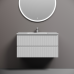 Тумба под раковину подвесная Sancos Snob T 89х44х50, с доводчиками, Bianco, SNT90W