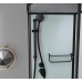 Душевая кабина Frank F418L Black без крыши Размер:100x80x215 см