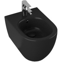 Биде ISVEA Infinity подвесной 365x530x400-чёрный матовый 10NF41001SV-2N