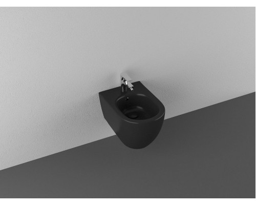 Биде ISVEA Infinity подвесной 365x530x400-чёрный матовый 10NF41001SV-2N