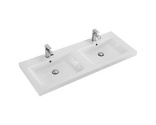 Раковина Cezares Eco 120 CZR-1200/480-2-LV-MR-ECO двойная Белая Раковина Cezares Eco 120 CZR-1200/480-2-LV-MR-ECO двойная Белая
