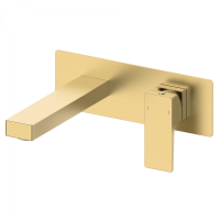 Смеситель для раковины Wonzon&Woghand CUBE 2.0, Браш золото WW-88869068-BG