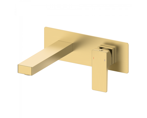 Смеситель для раковины Wonzon&Woghand CUBE 2.0, Браш золото WW-88869068-BG