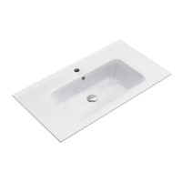 Раковина полувстраиваемая Monblan Bruno 85 Белая