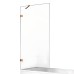 Шторка для ванны NEW TRENDY AVEXA COPPER BRUSHED 50x150 брашированная медь