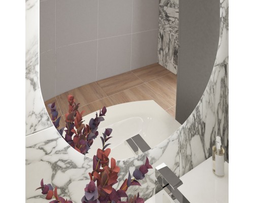 Зеркало Cezares Vague 110 CZR-SPC-VAGUE-1100-700-MOV с подсветкой с сенсорным выключателем и датчиком движения