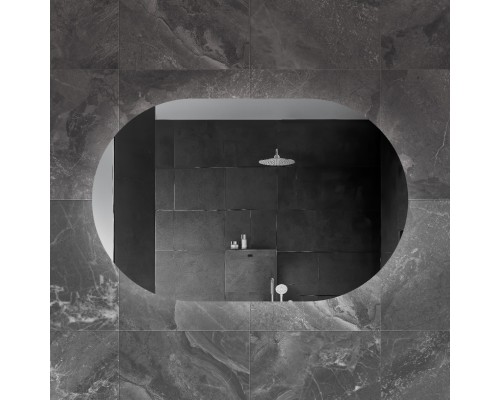 Зеркало Cezares Vague 110 CZR-SPC-VAGUE-1100-700-MOV с подсветкой с сенсорным выключателем и датчиком движения