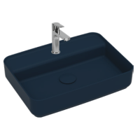 Раковина накладная ISVEA Infinity 55 прямоугольная 55см синий матовый 10NF66055SV-2Z