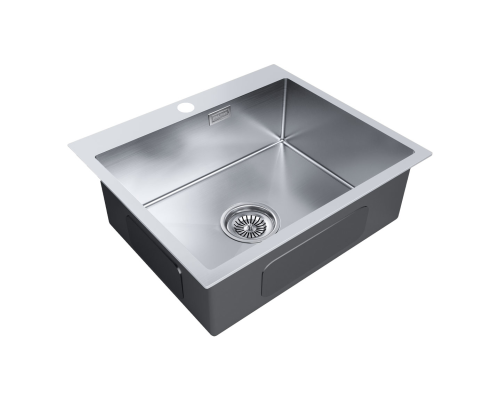 Кухонная мойка Paulmark Brim 59 PM215951-BS Брашированная сталь