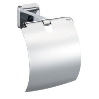Держатель для туалетной бумаги с крышкой Wonzon&Woghand, Хром