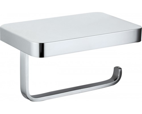 Держатель для туалетной бумаги с полкой Wonzon&Woghand, Хром