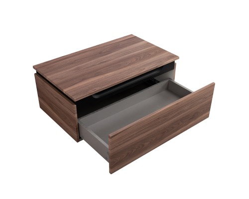 Тумба Cezares Slider 80 SLIDER-800-1C-PI-NA-P Орех дымчатый