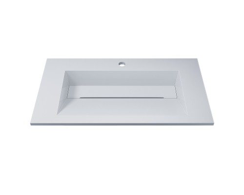 Раковина для ванной 80 см, Uperwood Next Premium, белая глянцевая