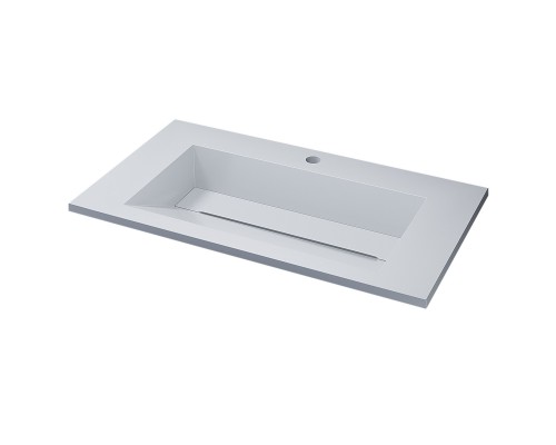 Раковина для ванной 80 см, Uperwood Next Premium, белая глянцевая