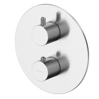 Смеситель термостатический для душа скрытого монтажа WHITECROSS Y Y1236NIB никель