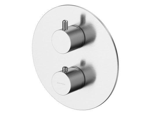 Смеситель термостатический для душа скрытого монтажа WHITECROSS Y Y1236NIB никель