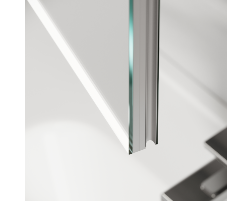 Зеркальный шкаф для ванной Sancos Evoke 900x700х136 мм с LED подсветкой, SC8090