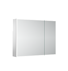Зеркальный шкаф для ванной Sancos Evoke 900x700х136 мм с LED подсветкой, SC8090