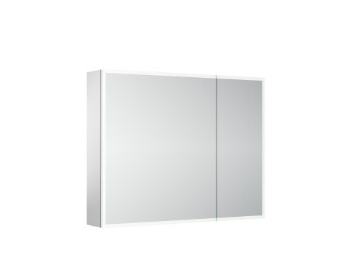 Зеркальный шкаф для ванной Sancos Evoke 900x700х136 мм с LED подсветкой, SC8090