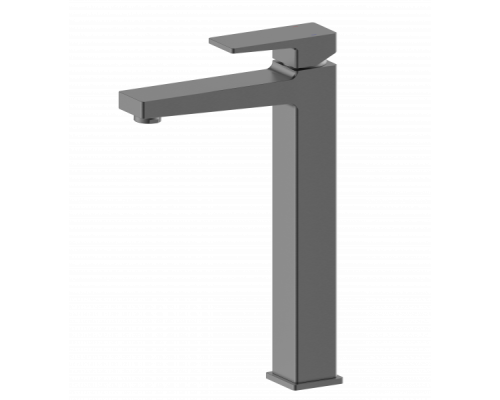 Смеситель для раковины высокий Wonzon&Woghand, Темный графит