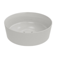 Раковина накладная ISVEA Peak 10PE65038SV круглая 38 см без белый 10PE65038SV